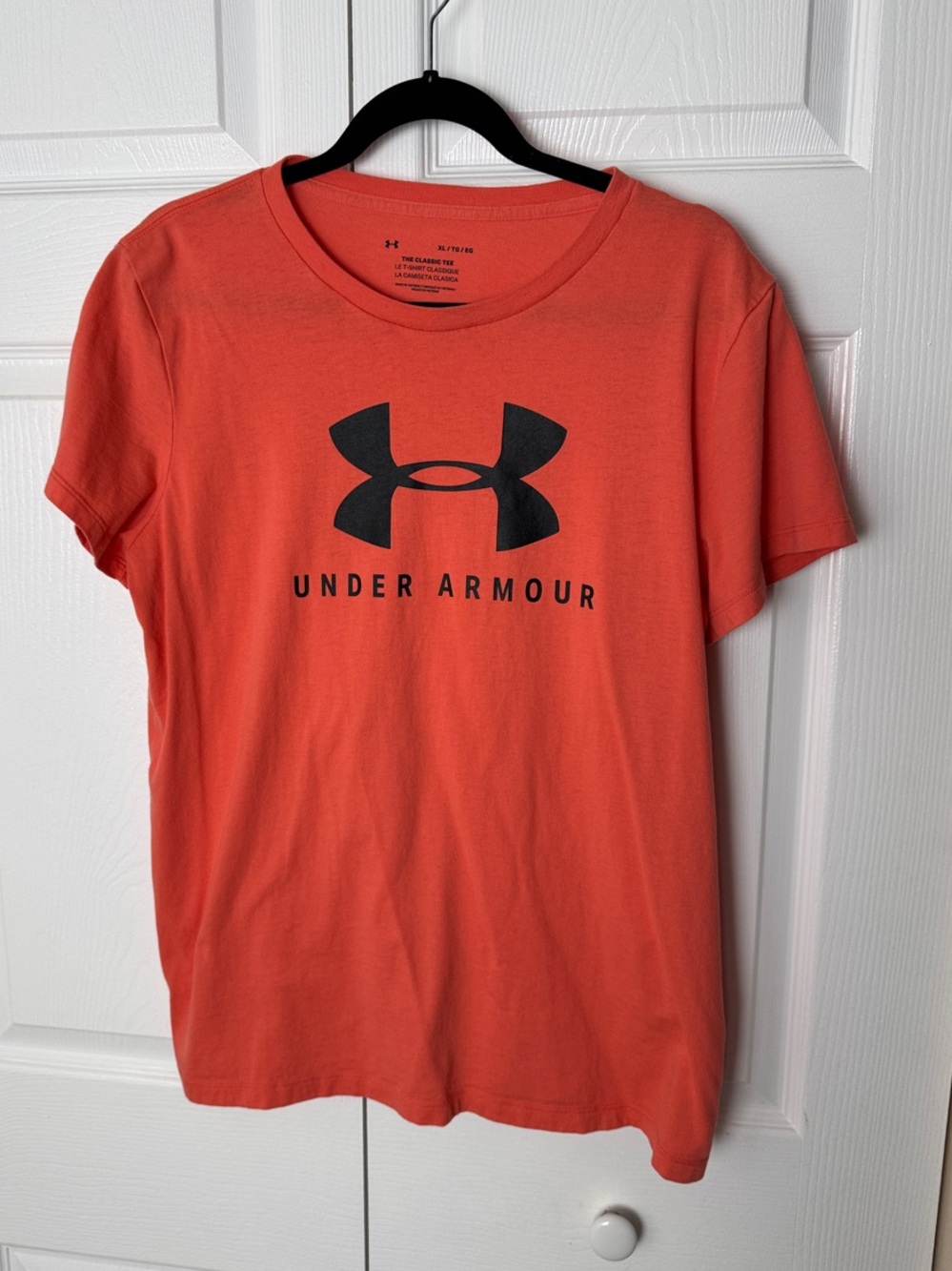 Under Armour Women's Coral Short-Sleeve Logo Tee